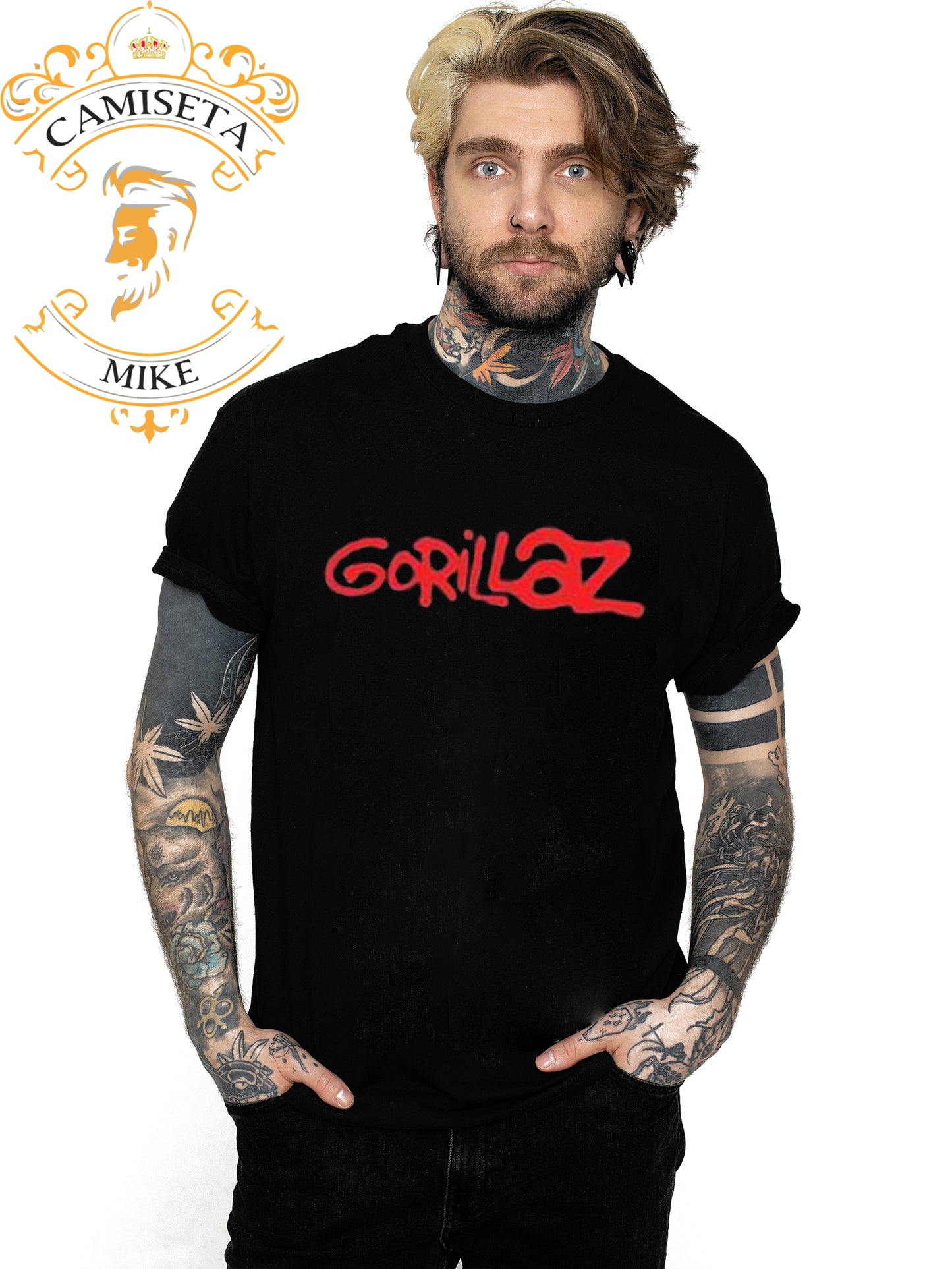Camiseta Gorillaz Hip