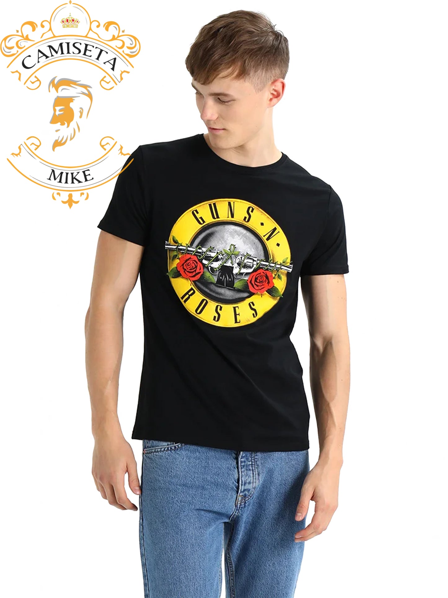 Camiseta Guns And Roses Classic