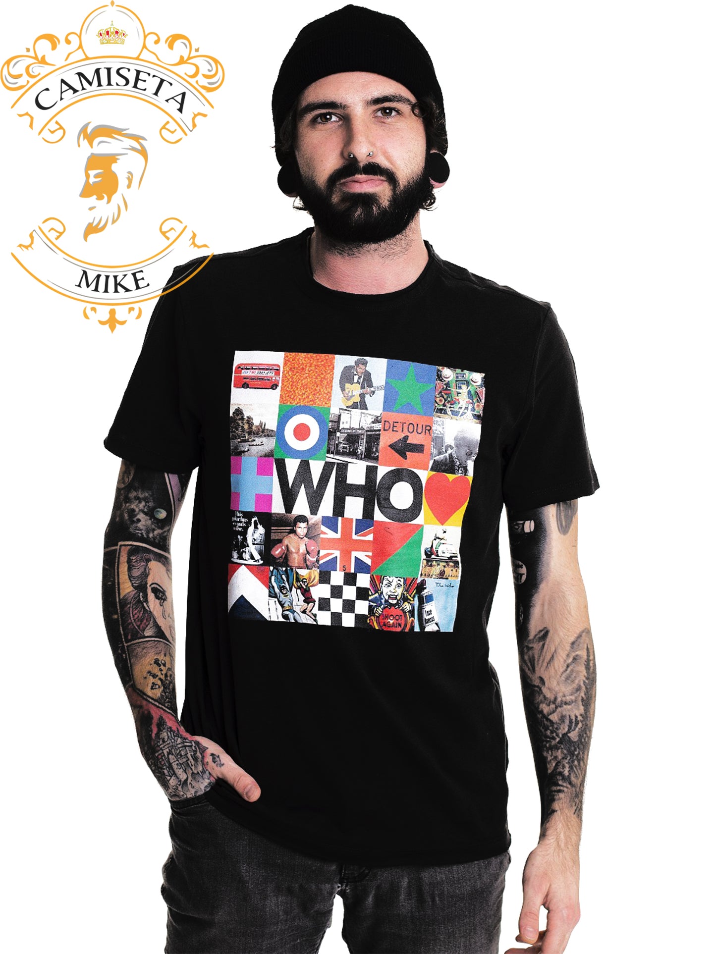Camiseta The Who Collage