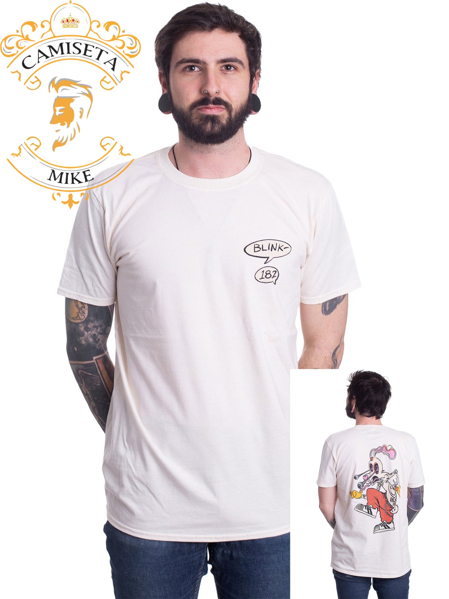 Camiseta Blink 182 Rabbit