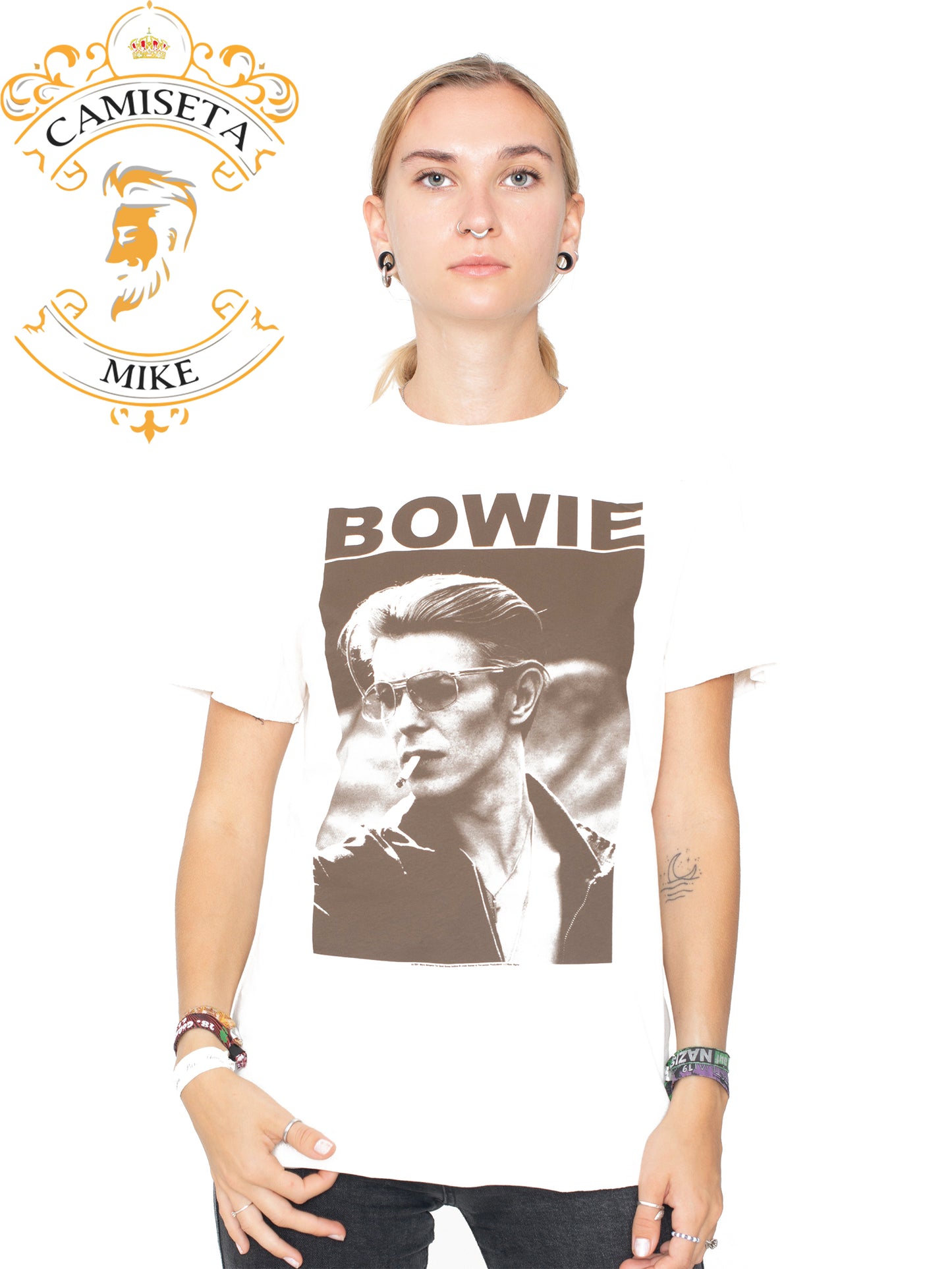 Camiseta Bowie Vintaje