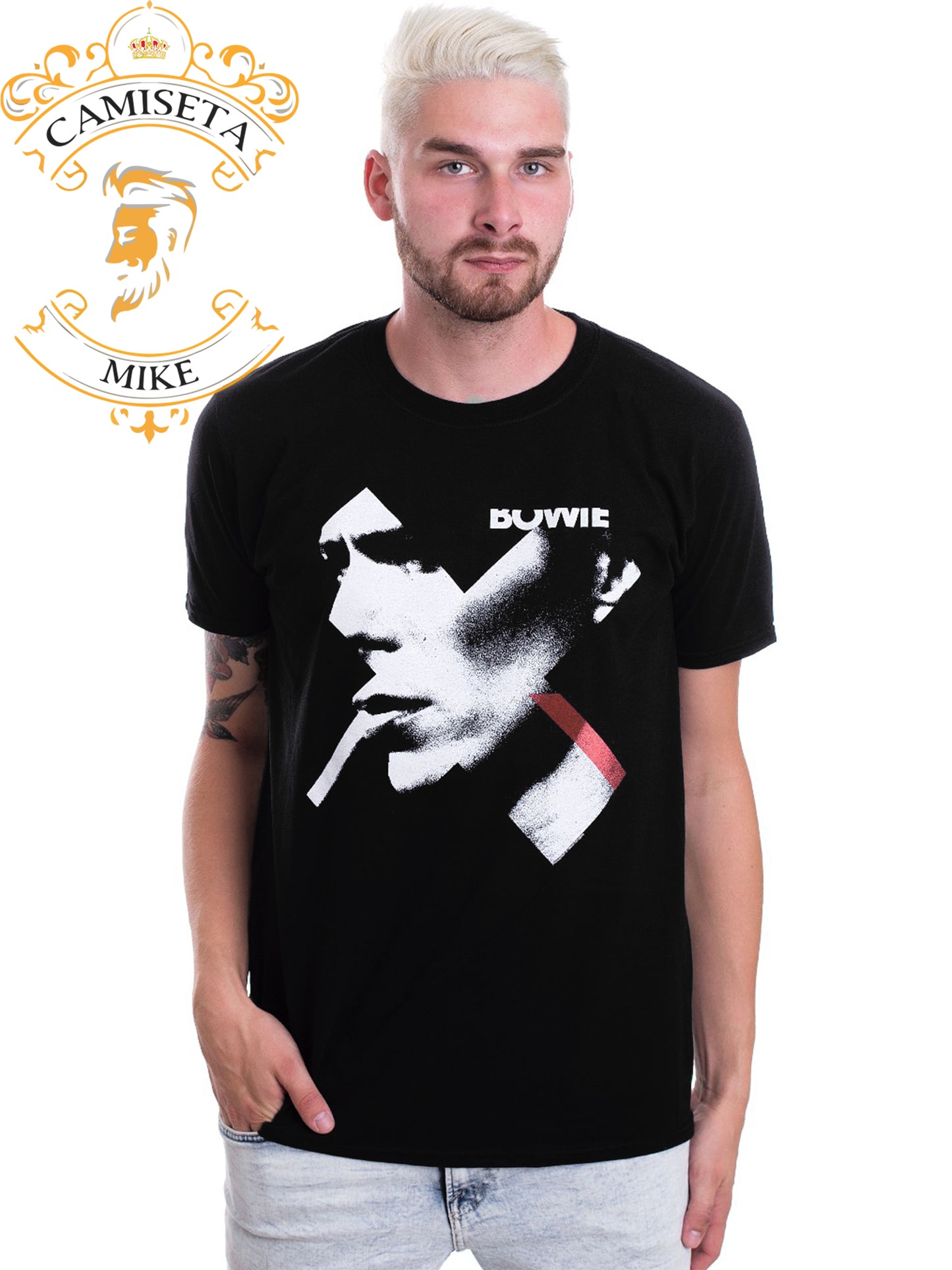 Camiseta Bowie X