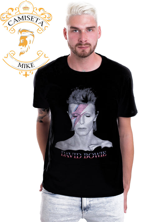 Camiseta Bowie Flash