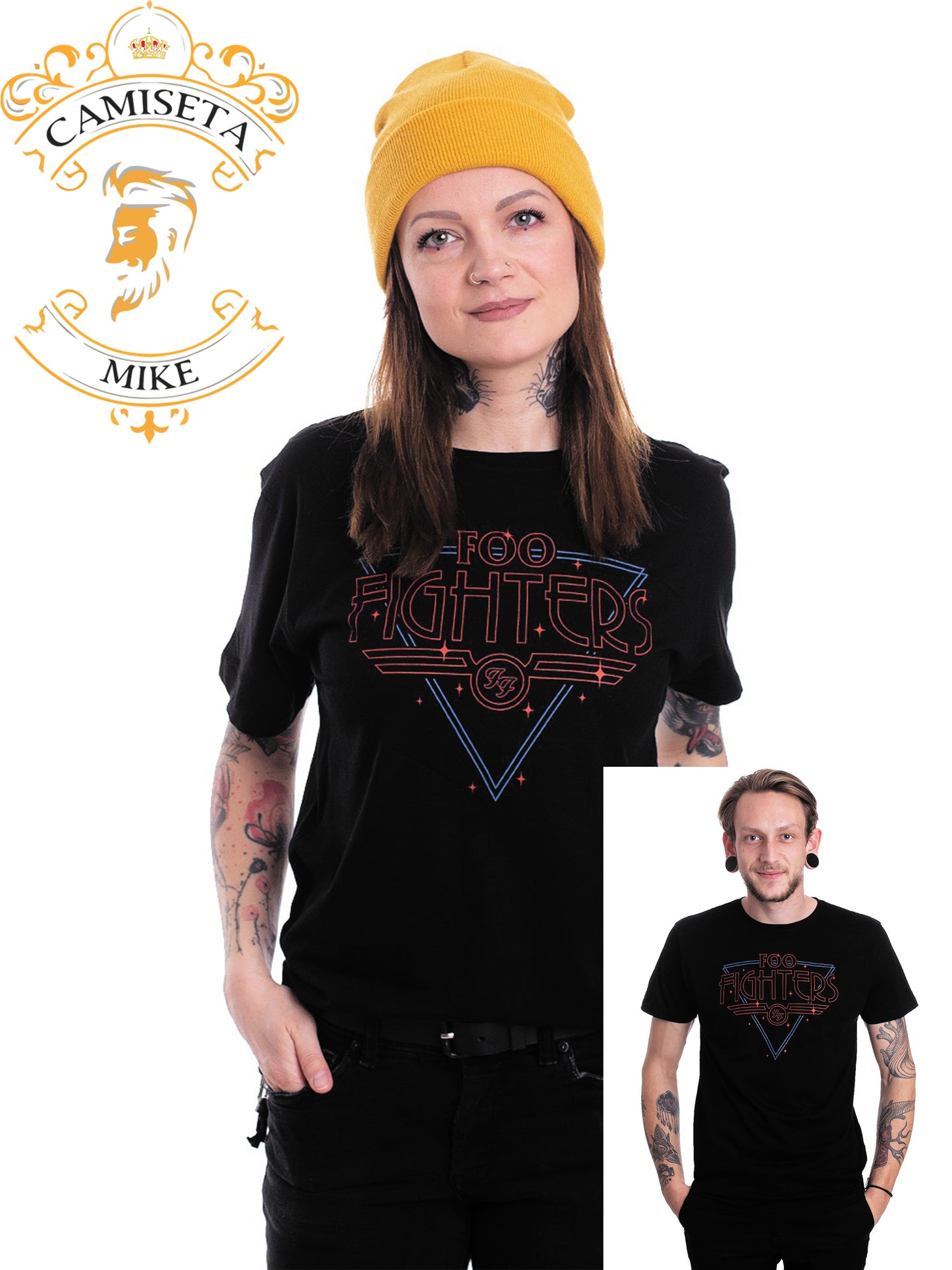 Camiseta Foo Fighters Astrid