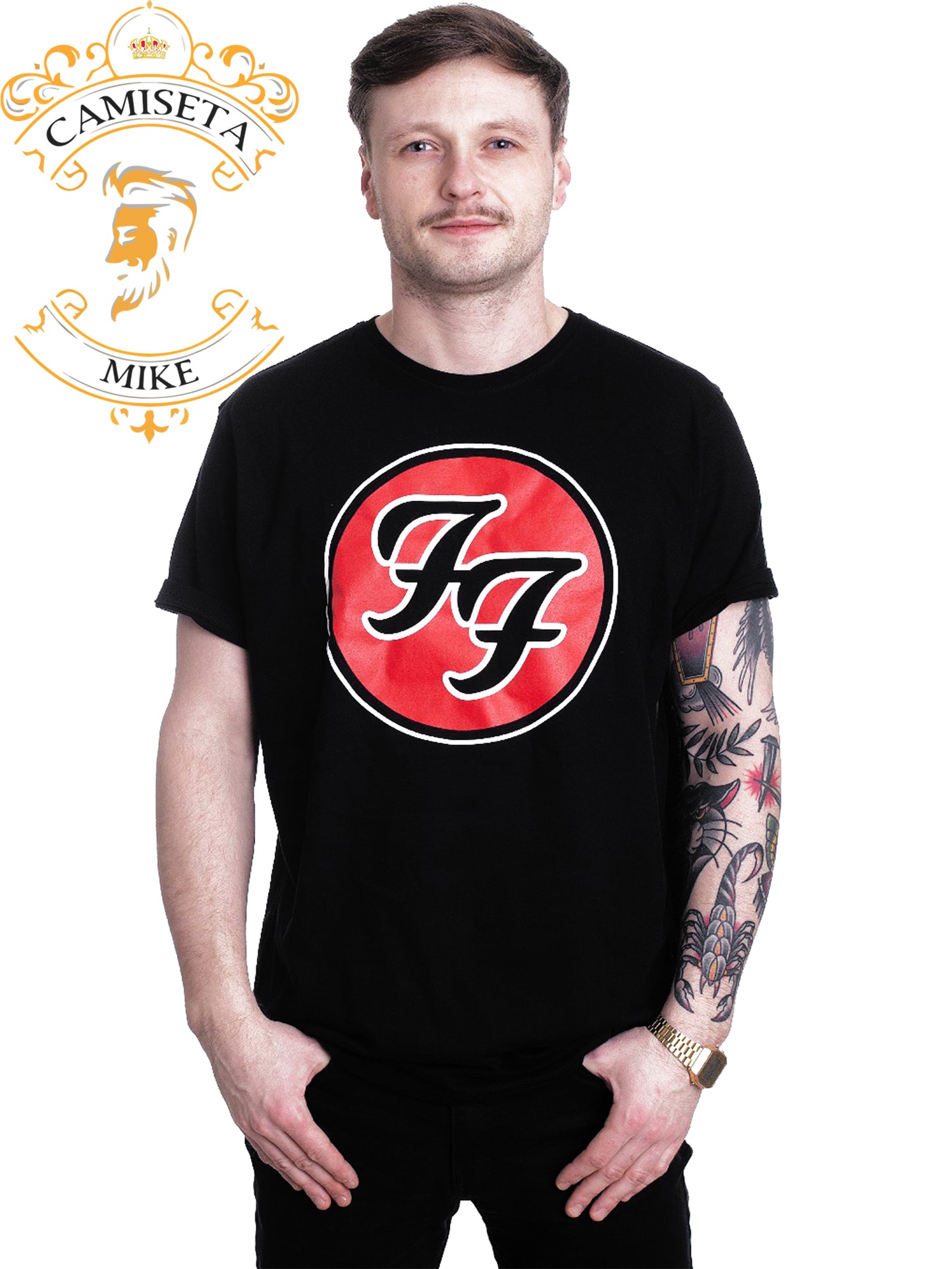 Camiseta Foo Fighters Red