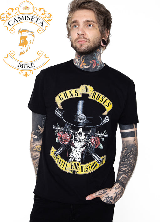 Camiseta Guns And Roses Appetite