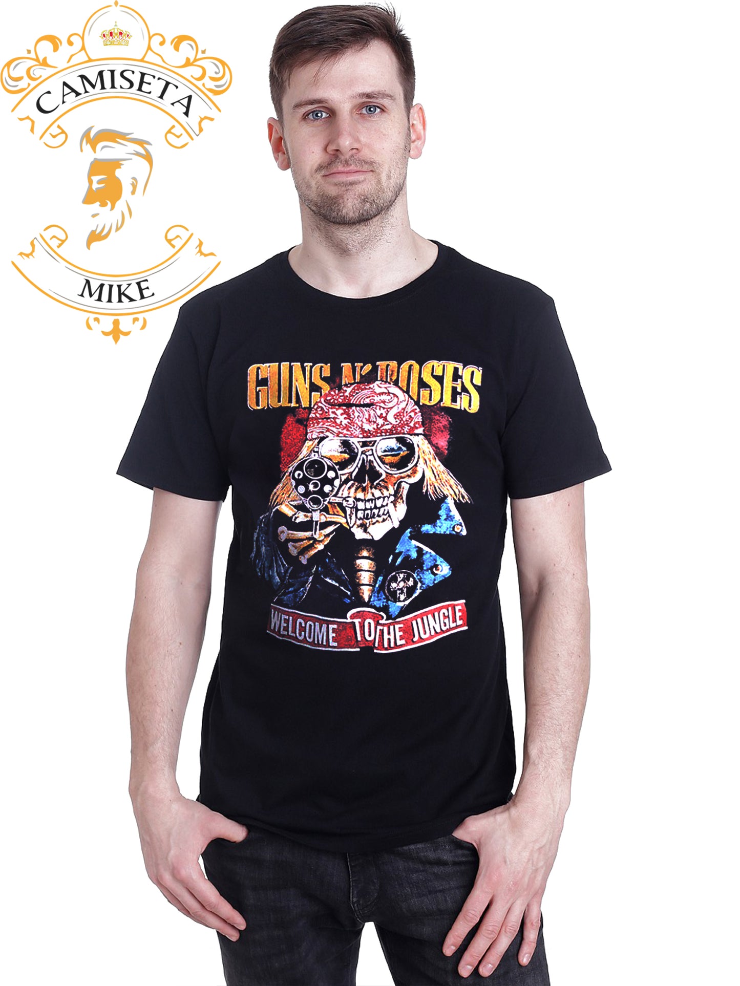 Camiseta Guns And Roses Jungle