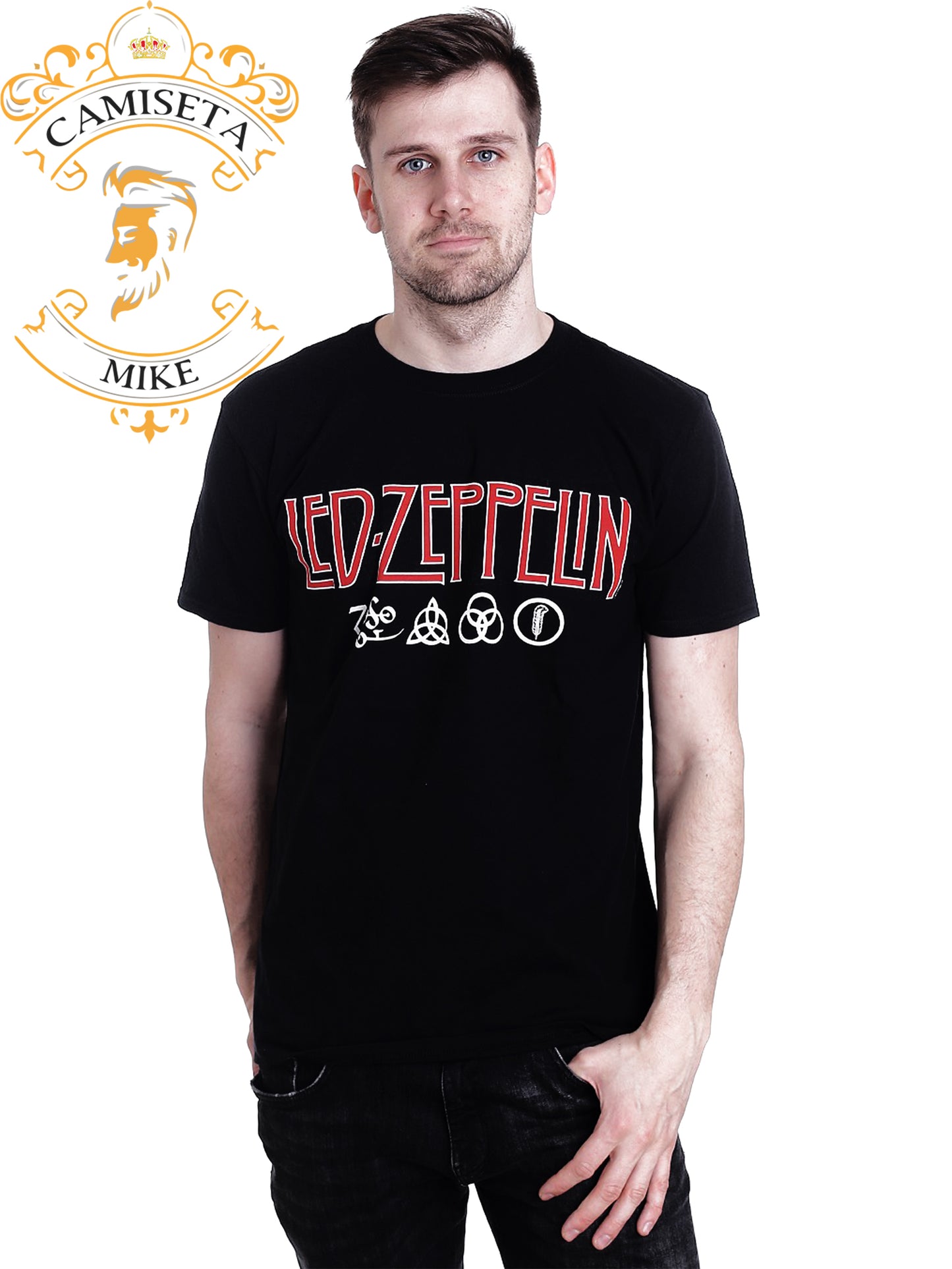 Camiseta Led Zeppelin History Classic