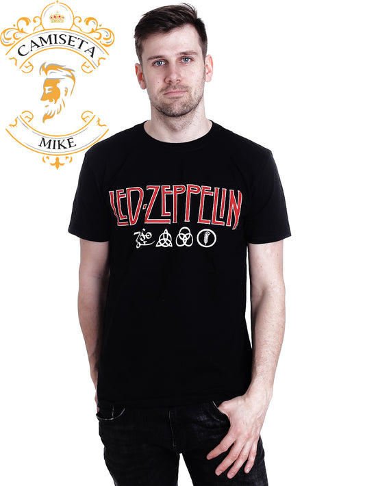 Camiseta Led Zeppelin History Classic