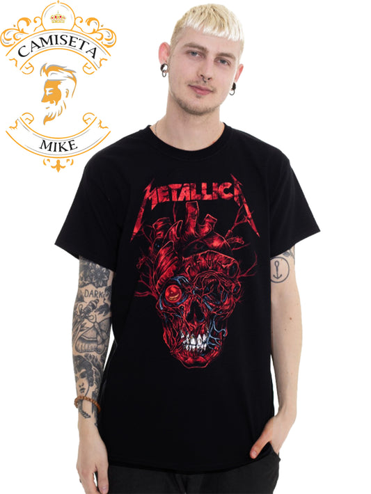 Camiseta Metallica Red H