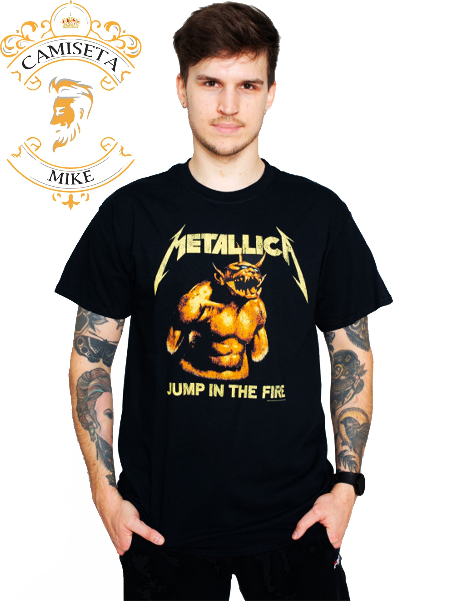 Camiseta Metallica Jump