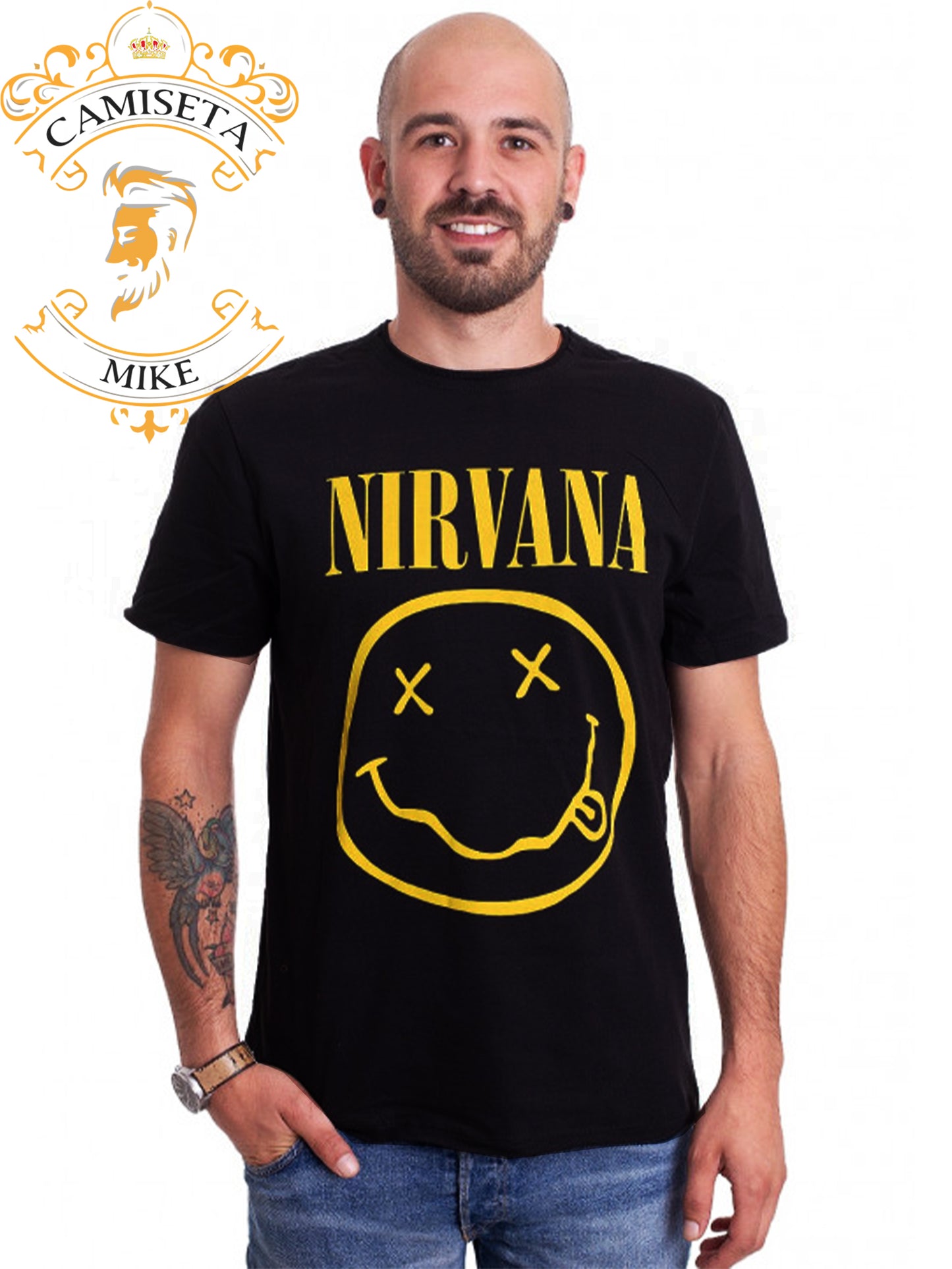 Camiseta Nirvana Classic