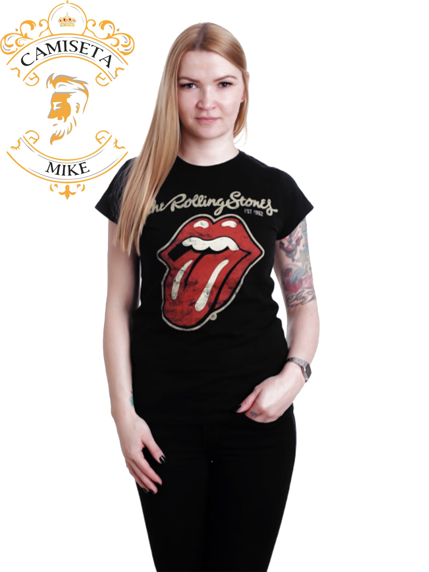 Camiseta Rollins Stones Est