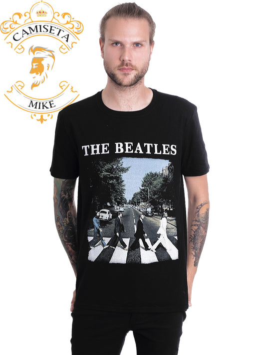 Camiseta The Beatles Road