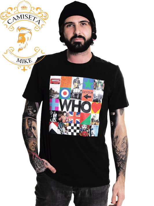 Camiseta The Who Collage